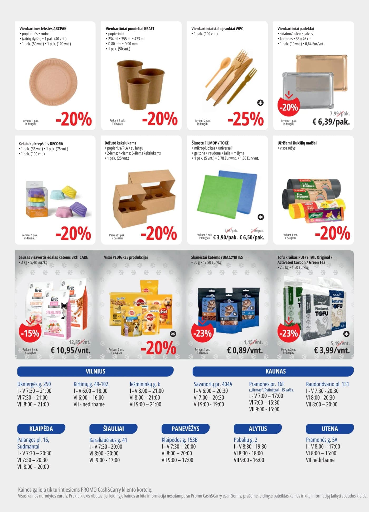 PROMO Cash&Carry akcijų ir nuolaidų leidinys nuo 2026.02.04 iki 2026.02.17 - 12