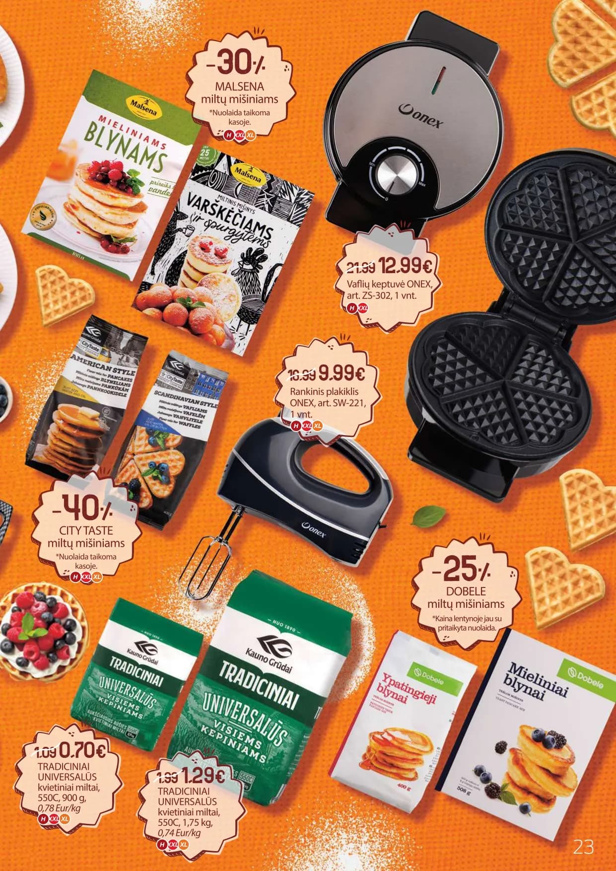 NORFA akcijų ir nuolaidų leidinys Nr. 3 nuo 2026.02.05 iki 2026.02.18 - 23