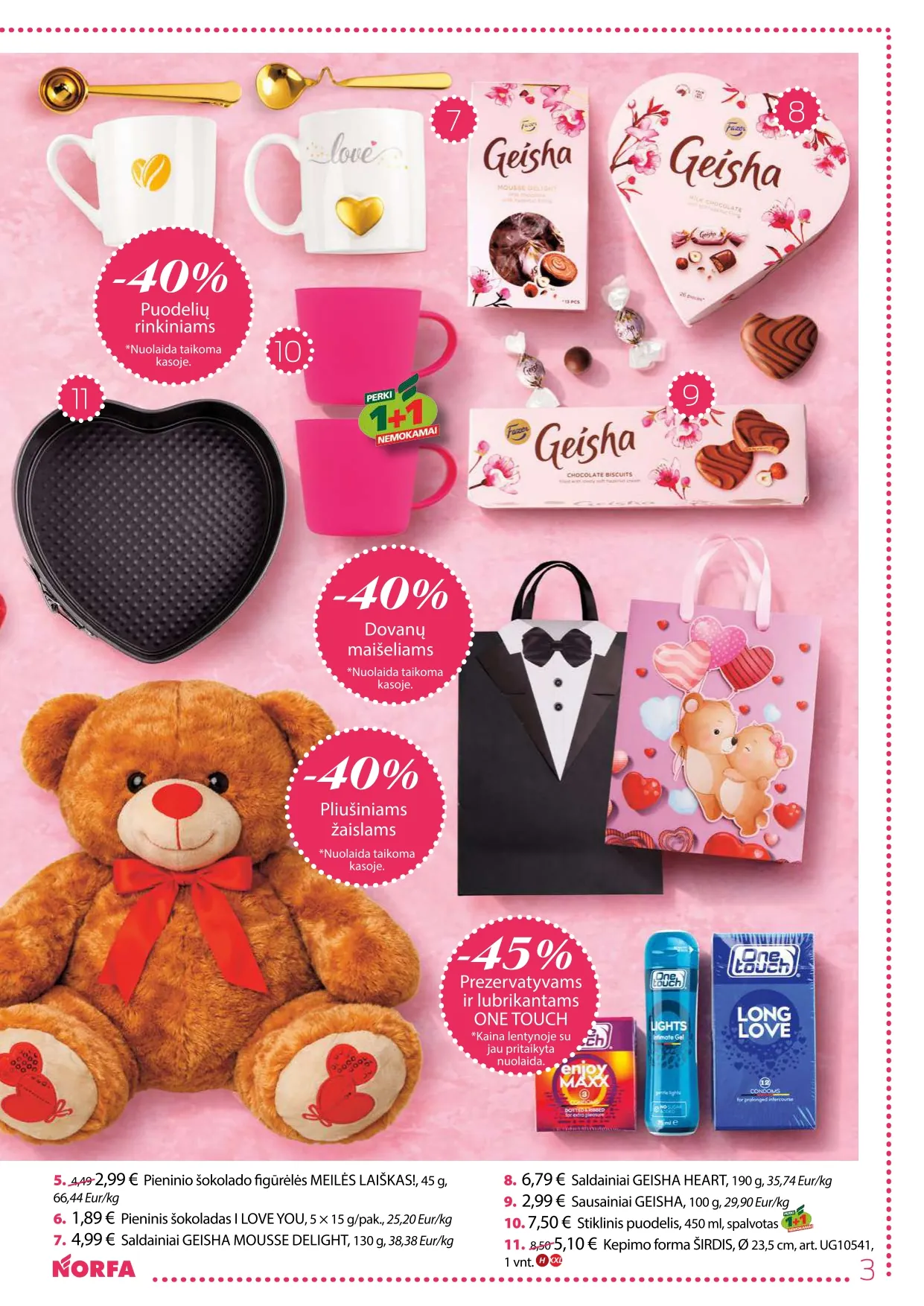 NORFA akcijų ir nuolaidų leidinys Nr. 3 nuo 2026.02.05 iki 2026.02.18 - 3