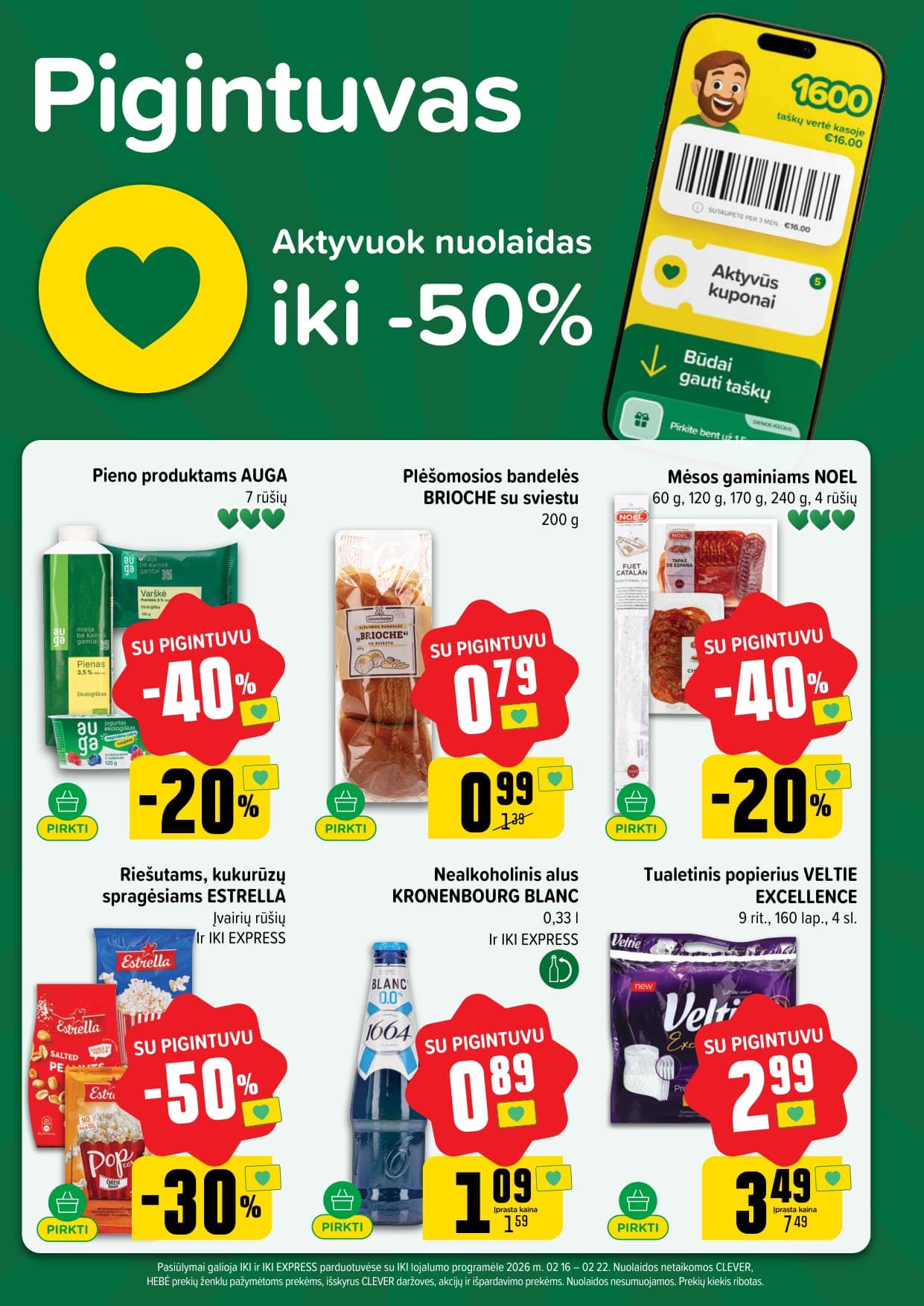 IKI akcijų ir nuolaidų leidinys Nr. 8 nuo 2026.02.16 iki 2026.02.22 - 11