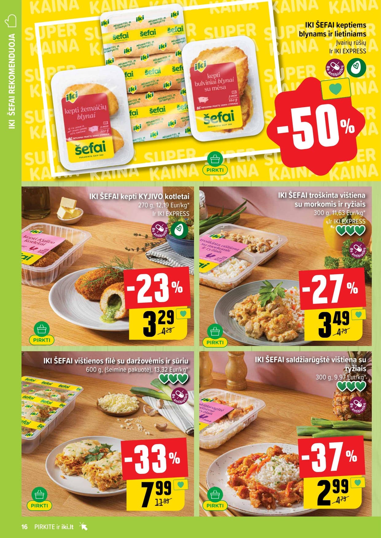 IKI akcijų ir nuolaidų leidinys Nr. 8 nuo 2026.02.16 iki 2026.02.22 - 16