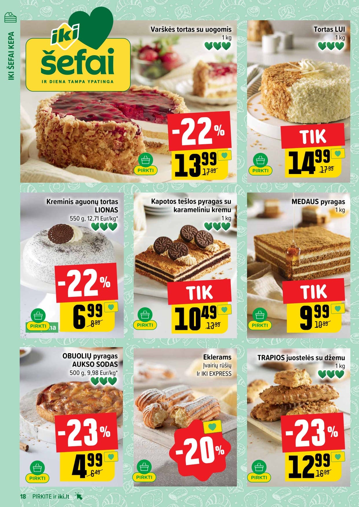 IKI akcijų ir nuolaidų leidinys Nr. 8 nuo 2026.02.16 iki 2026.02.22 - 18