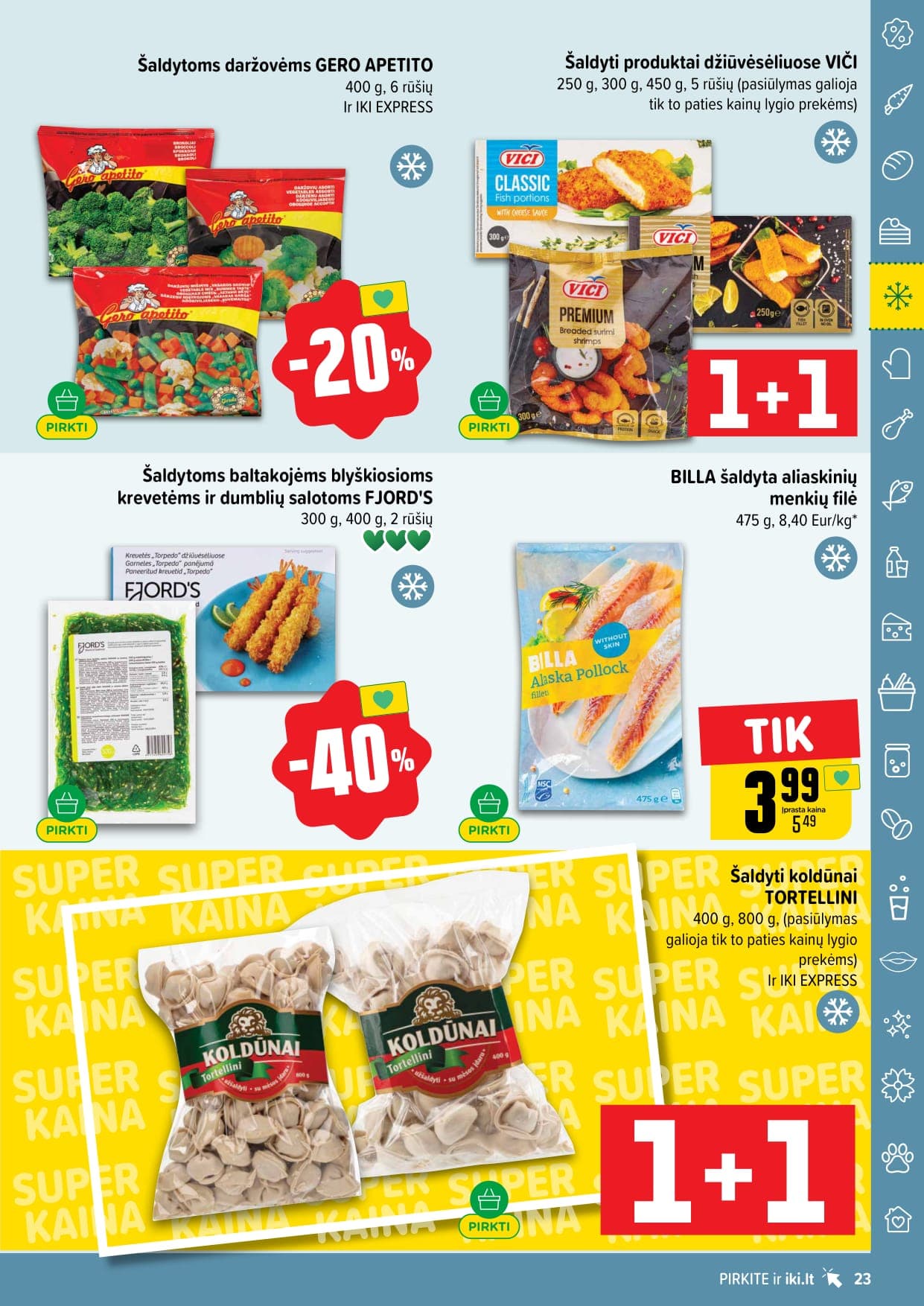 IKI akcijų ir nuolaidų leidinys Nr. 8 nuo 2026.02.16 iki 2026.02.22 - 23