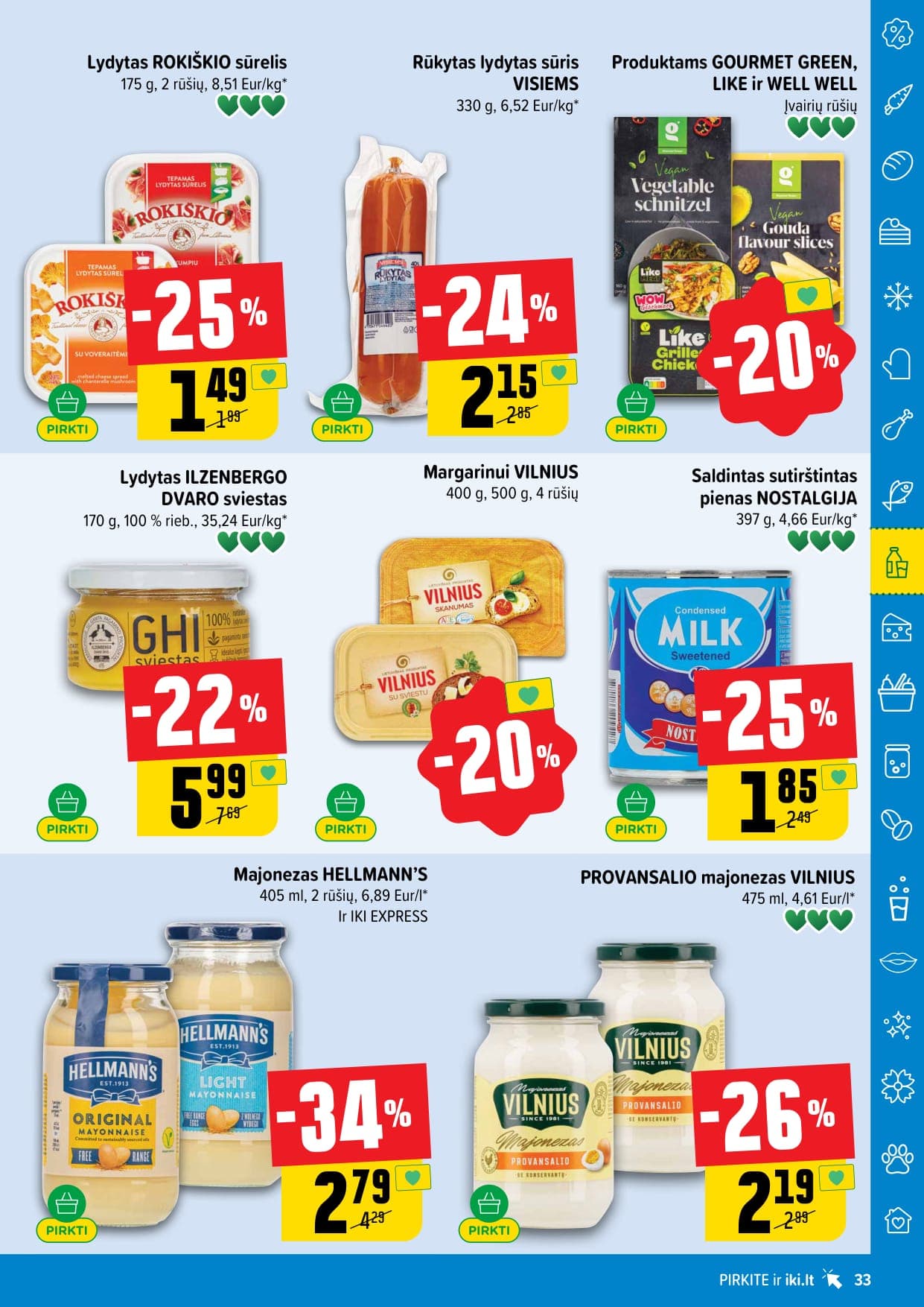IKI akcijų ir nuolaidų leidinys Nr. 8 nuo 2026.02.16 iki 2026.02.22 - 33