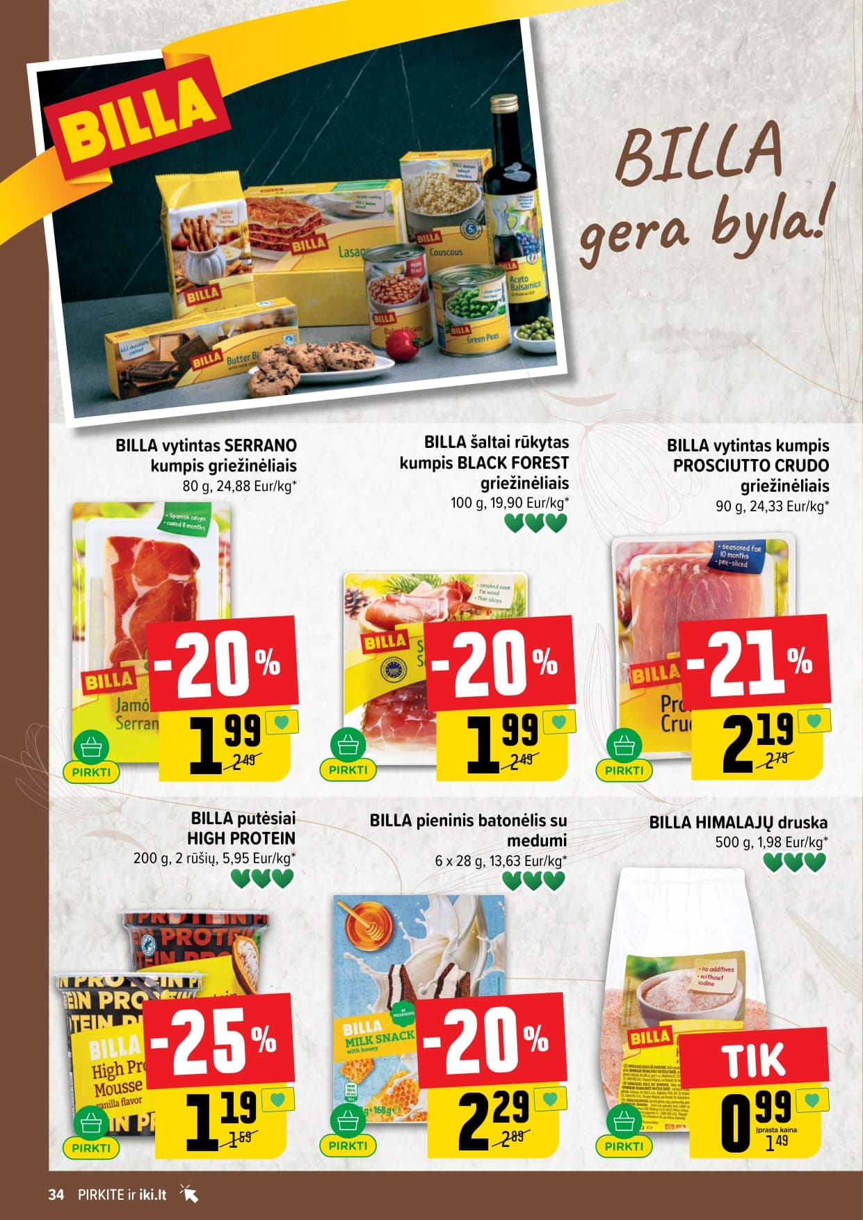 IKI akcijų ir nuolaidų leidinys Nr. 8 nuo 2026.02.16 iki 2026.02.22 - 34