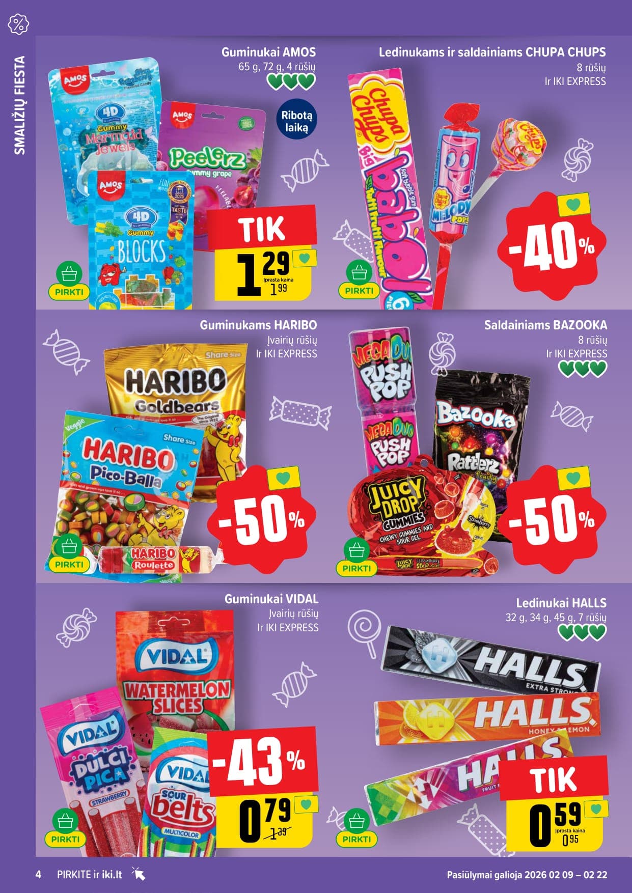 IKI akcijų ir nuolaidų leidinys Nr. 8 nuo 2026.02.16 iki 2026.02.22 - 4