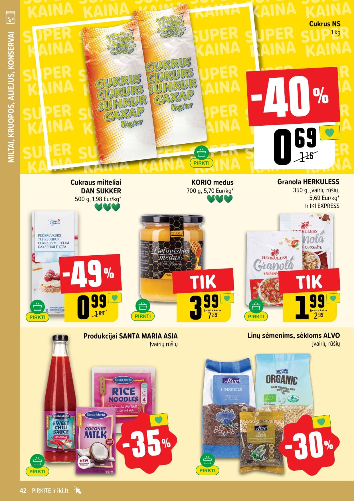 IKI akcijų ir nuolaidų leidinys Nr. 8 nuo 2026.02.16 iki 2026.02.22 - 42