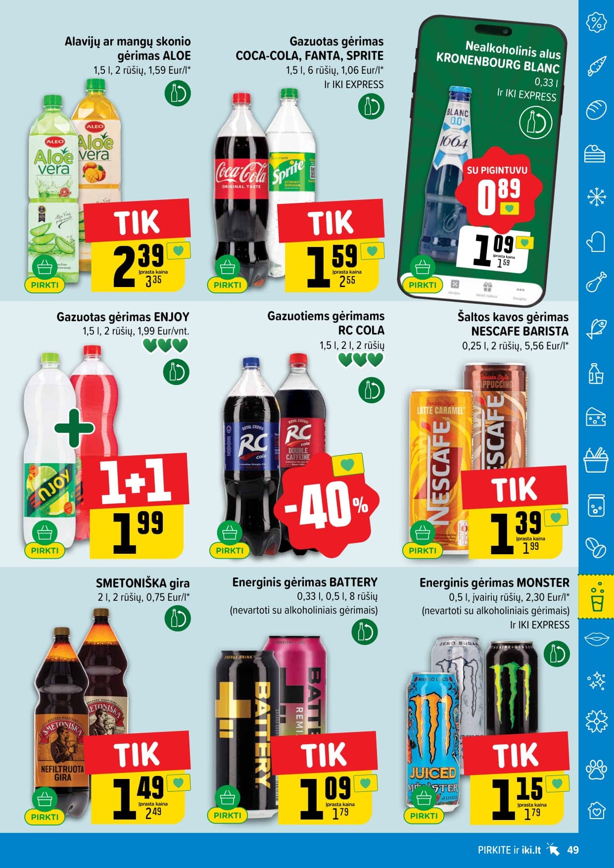 IKI akcijų ir nuolaidų leidinys Nr. 8 nuo 2026.02.16 iki 2026.02.22 - 49