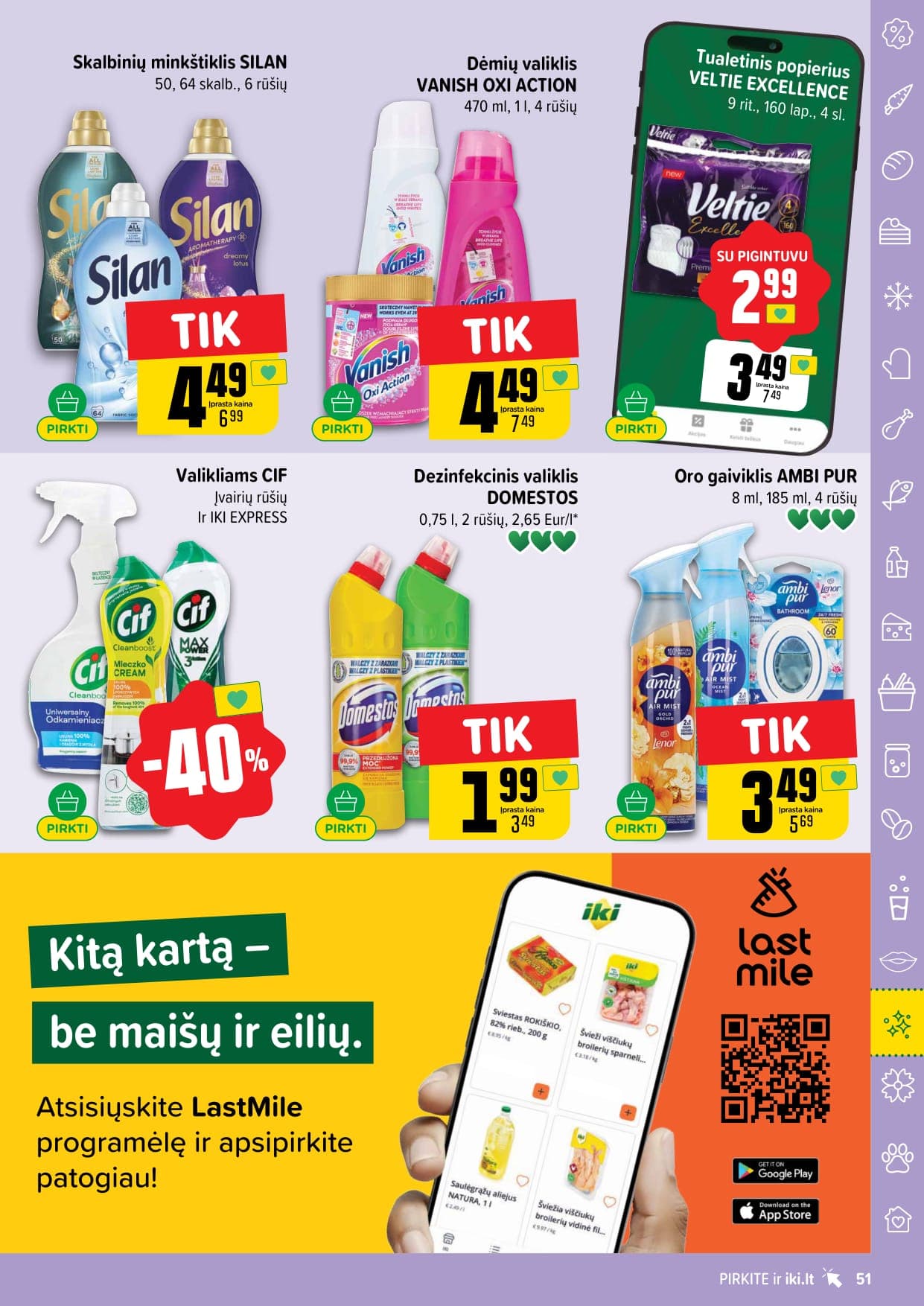 IKI akcijų ir nuolaidų leidinys Nr. 8 nuo 2026.02.16 iki 2026.02.22 - 51