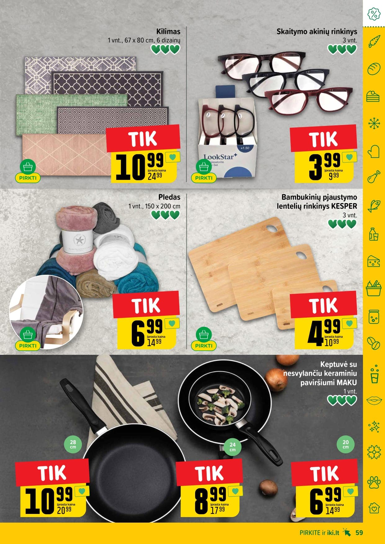 IKI akcijų ir nuolaidų leidinys Nr. 8 nuo 2026.02.16 iki 2026.02.22 - 59