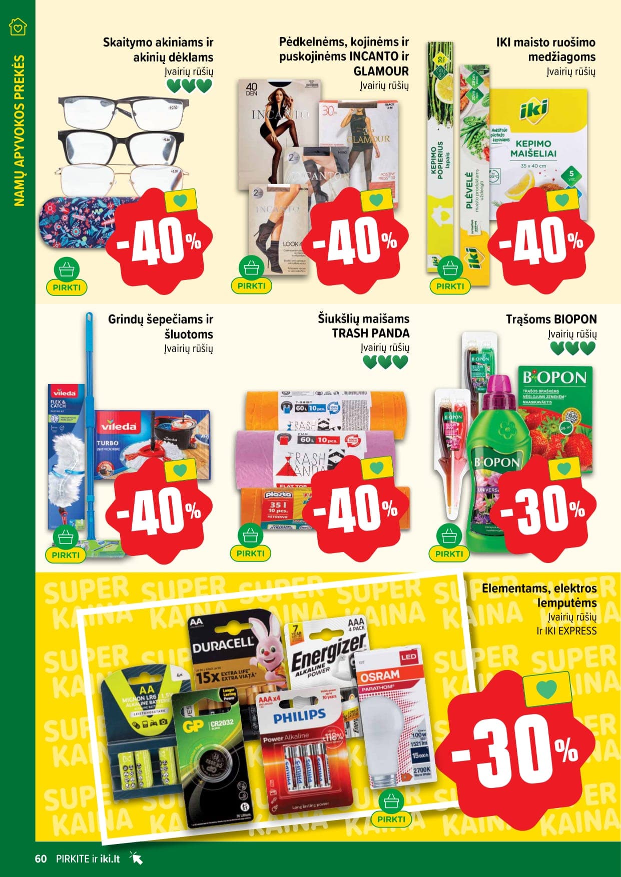 IKI akcijų ir nuolaidų leidinys Nr. 8 nuo 2026.02.16 iki 2026.02.22 - 60