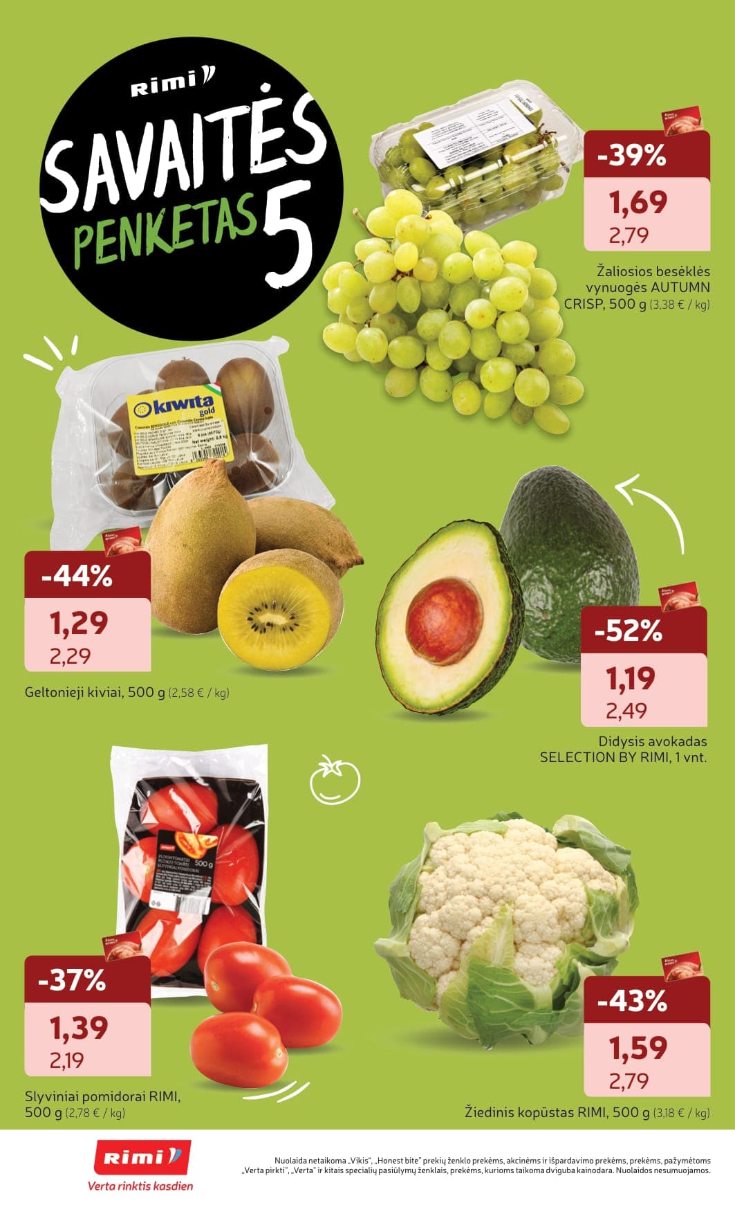RIMI akcijų ir nuolaidų leidinys Nr. 9 nuo 2026.02.24 iki 2026.03.02 - 10