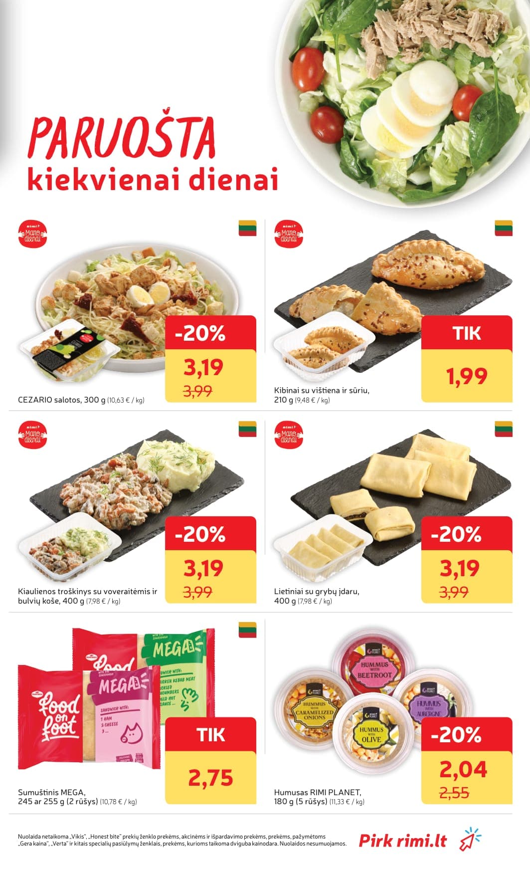 RIMI akcijų ir nuolaidų leidinys Nr. 9 nuo 2026.02.24 iki 2026.03.02 - 13