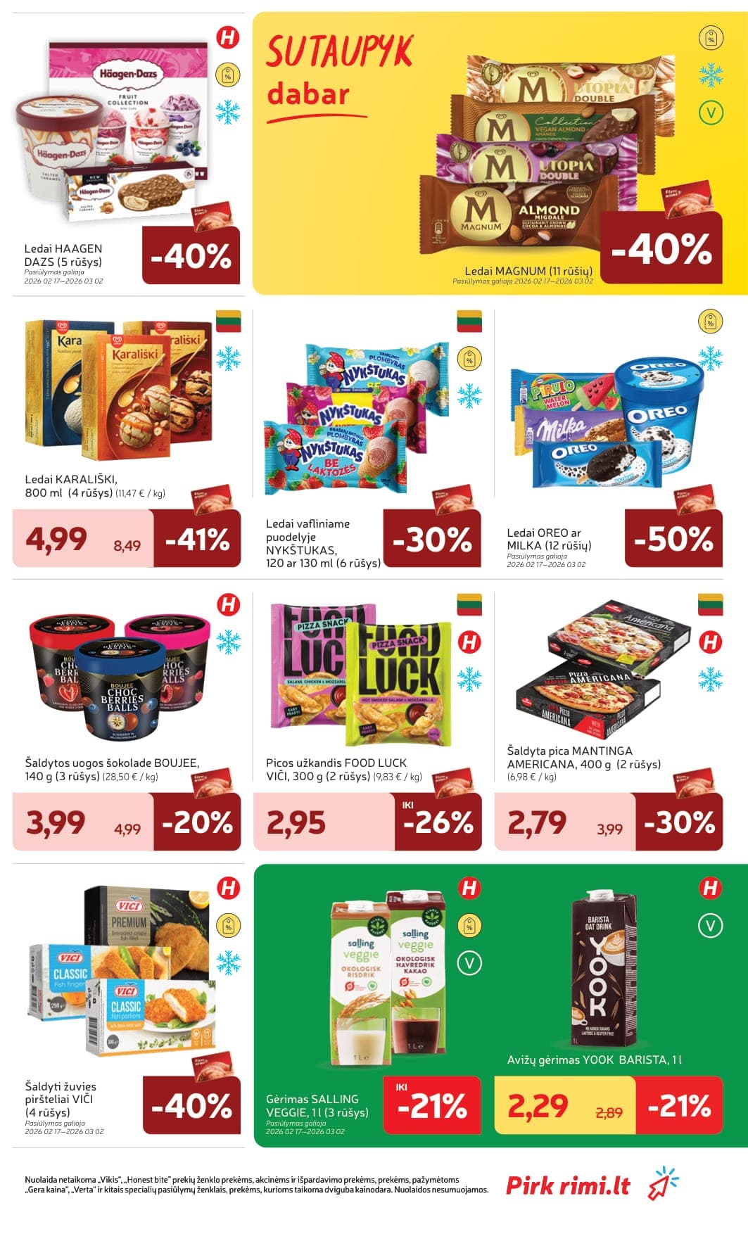 RIMI akcijų ir nuolaidų leidinys Nr. 9 nuo 2026.02.24 iki 2026.03.02 - 17