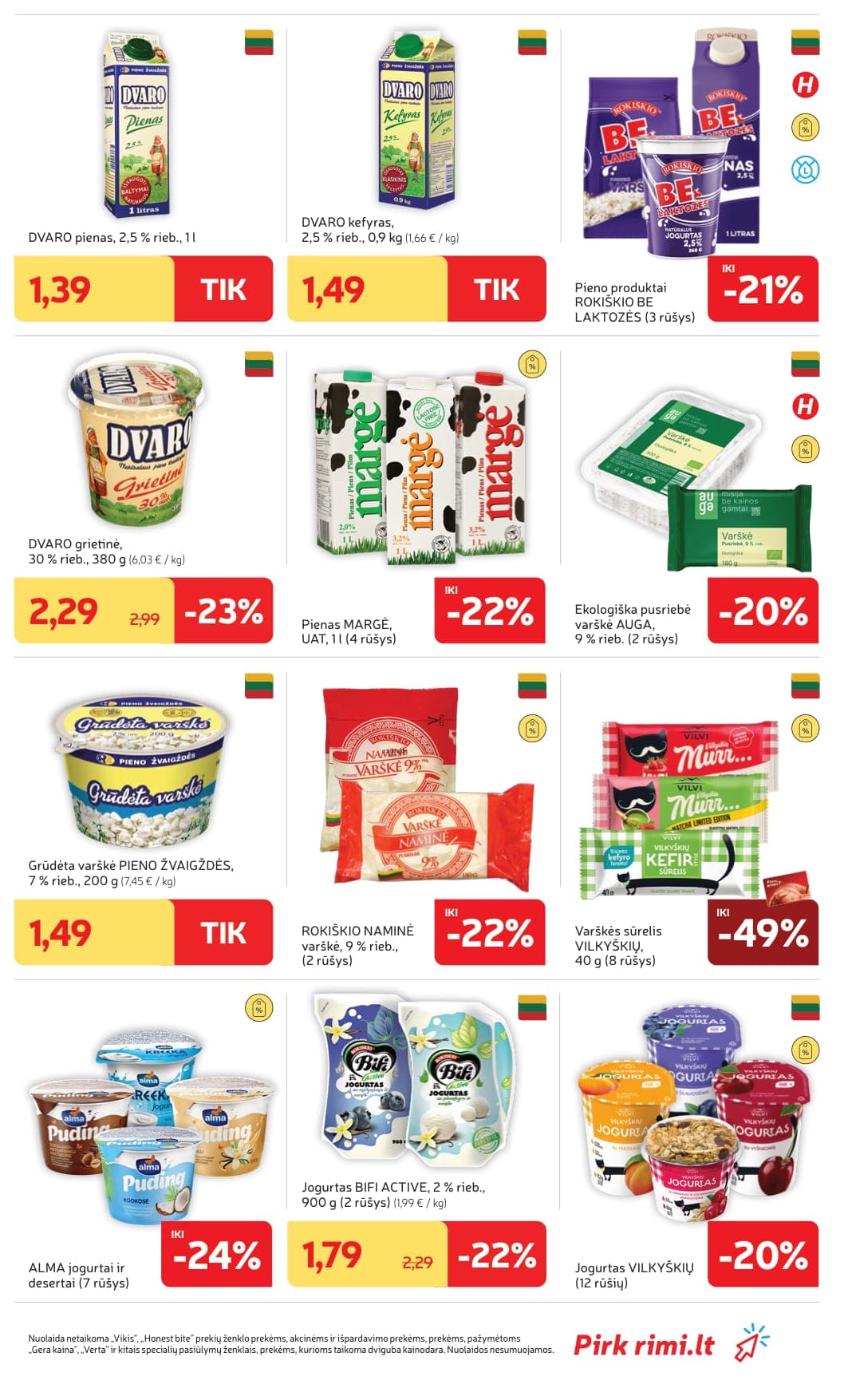 RIMI akcijų ir nuolaidų leidinys Nr. 9 nuo 2026.02.24 iki 2026.03.02 - 21