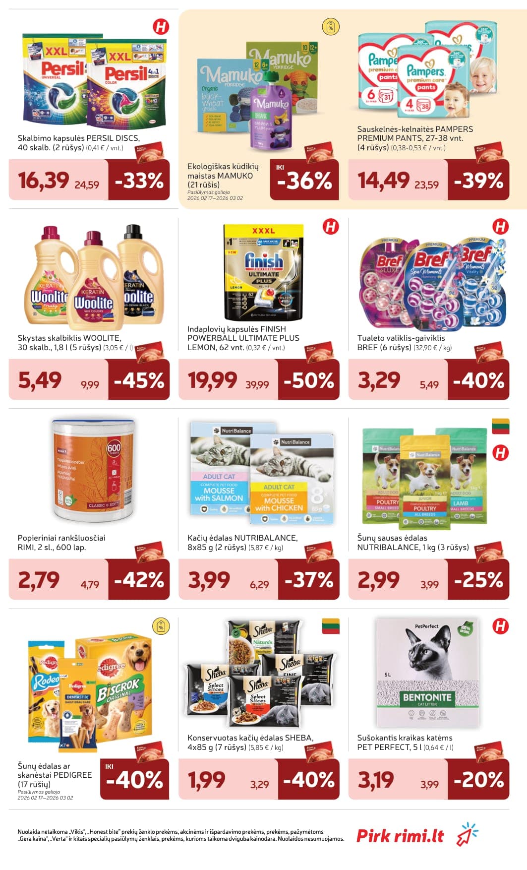 RIMI akcijų ir nuolaidų leidinys Nr. 9 nuo 2026.02.24 iki 2026.03.02 - 27