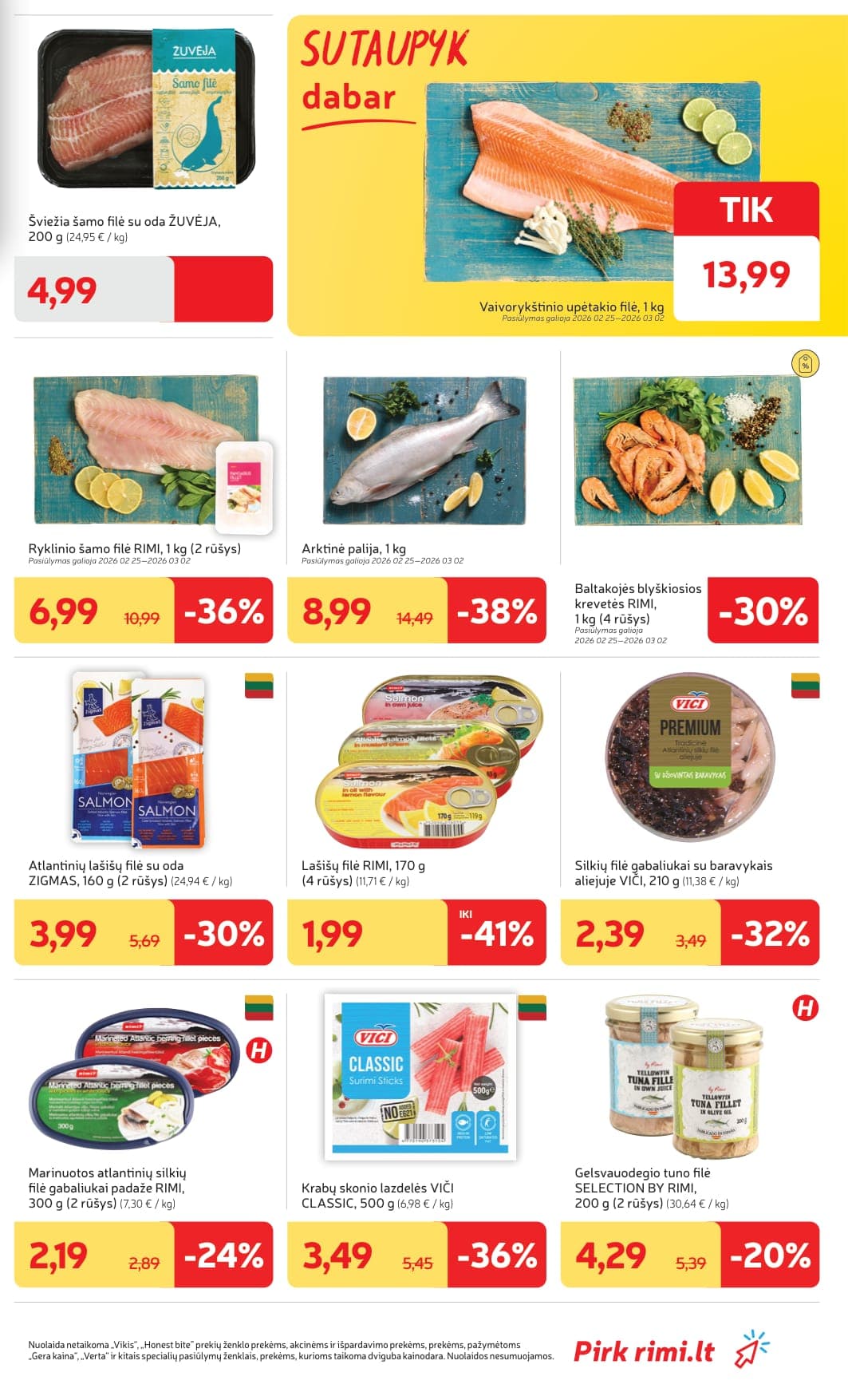 RIMI akcijų ir nuolaidų leidinys Nr. 9 nuo 2026.02.24 iki 2026.03.02 - 7