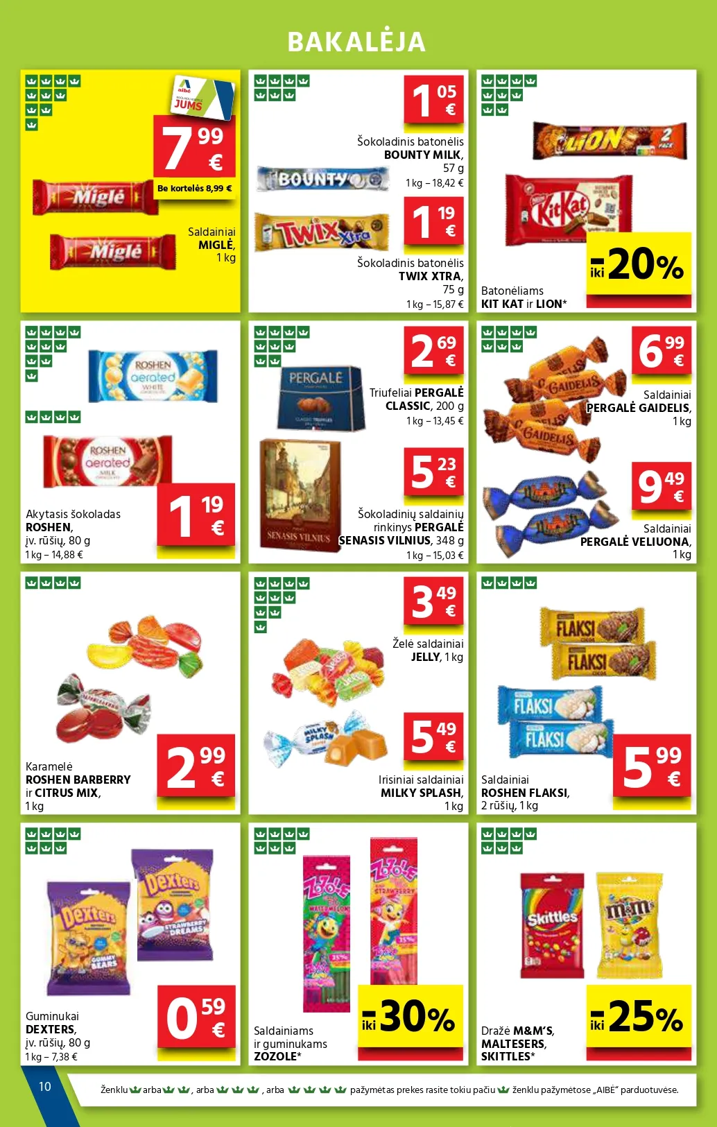 AIBĖ akcijų ir nuolaidų leidinys Nr. 3 nuo 2026.02.05 iki 2026.02.17