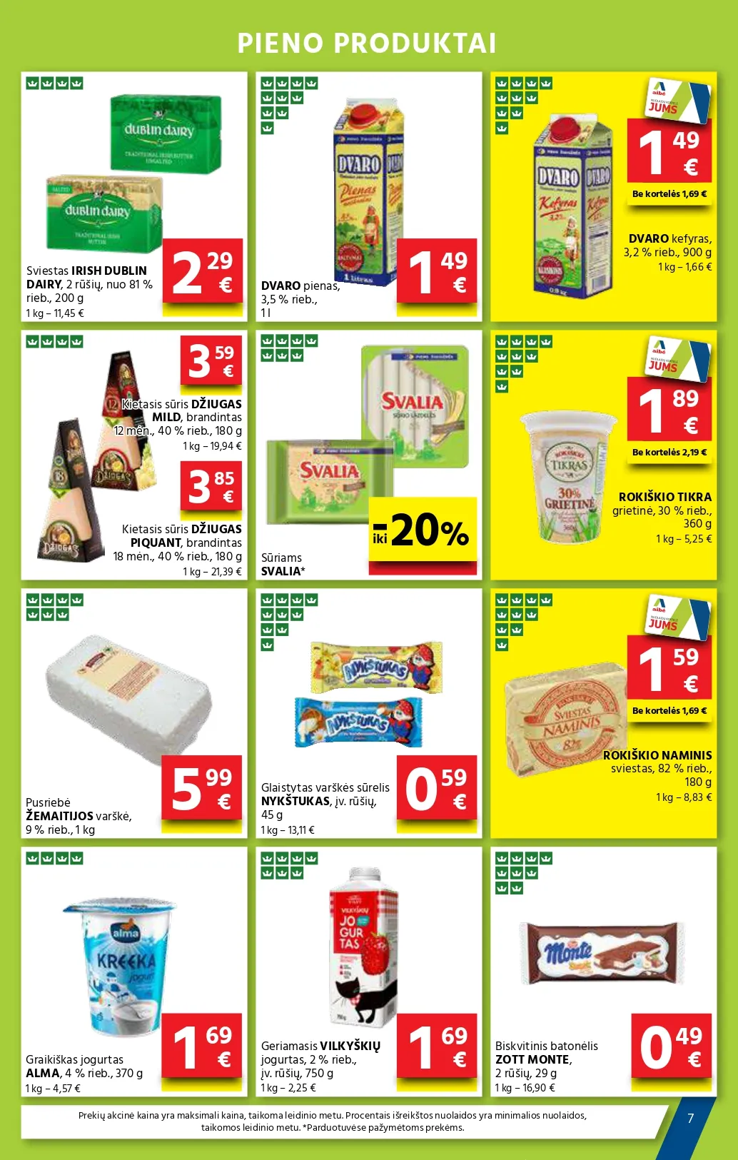 AIBĖ akcijų ir nuolaidų leidinys Nr. 3 nuo 2026.02.05 iki 2026.02.17 - 7