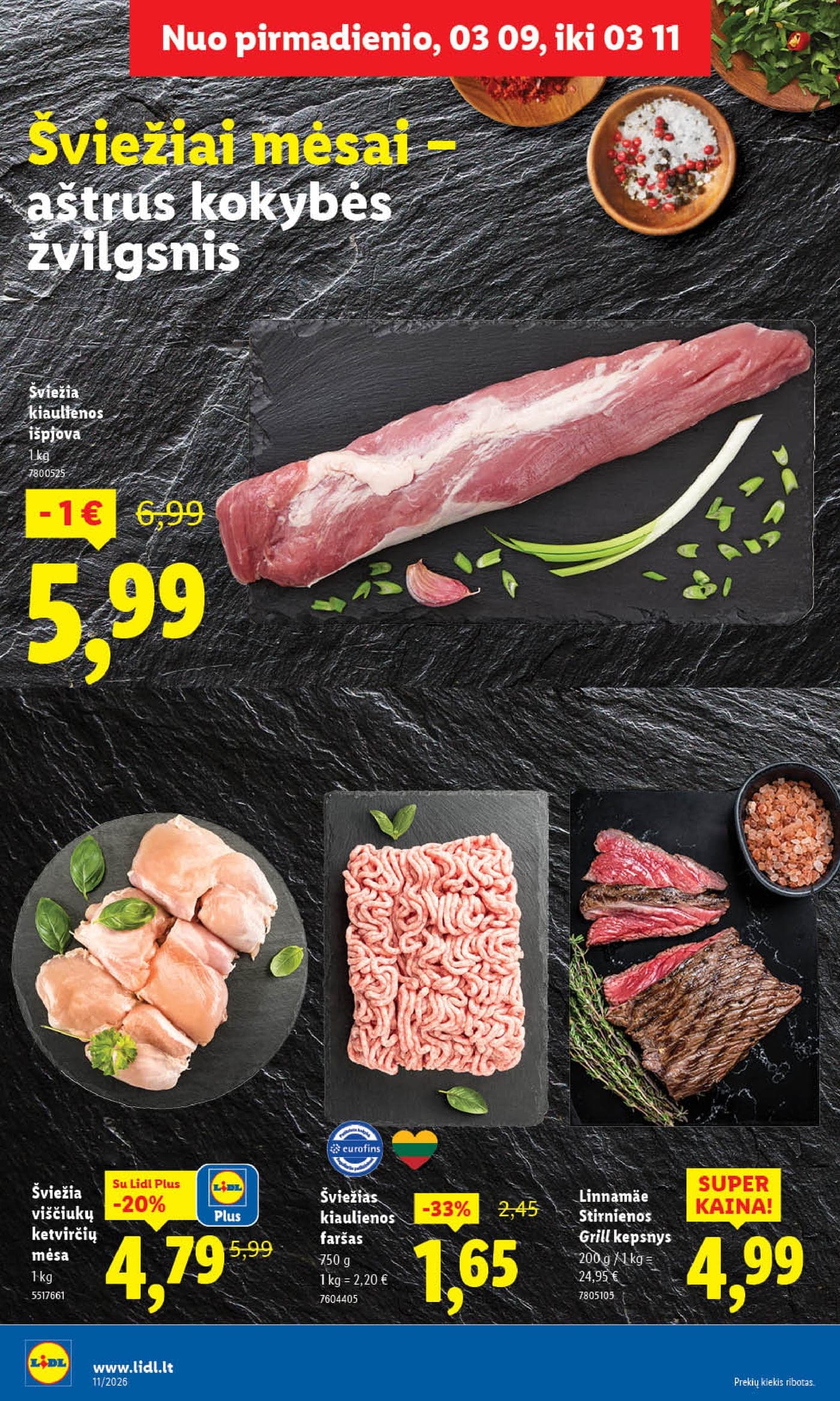 Naujas LIDL akcijų ir nuolaidų leidinys Nr. 11 nuo 2026.03.09 iki 2026.03.15 - 8